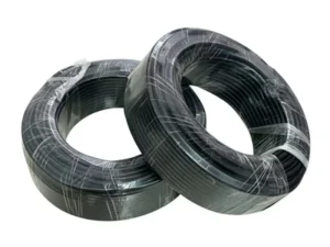 6.8*10 Black PE Corrugated Conduit Pipe Flexible Plastic Tube for Wire & Cable Protection Electrical Wiring Loom Harness