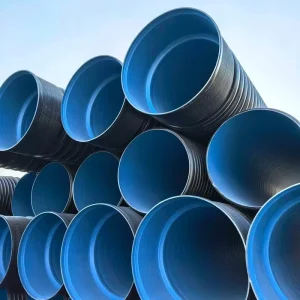600Mm HDPE Double Wall Corrugated Pipe for Road Bridge Drainage and Culvert Works