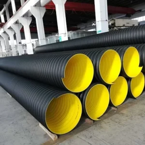 600mm 800mm 1000mm HDPE Large Diameter Sewer Drainage Pipe Double Wall Corrugated Spiral Plastic Tubes for Sewage