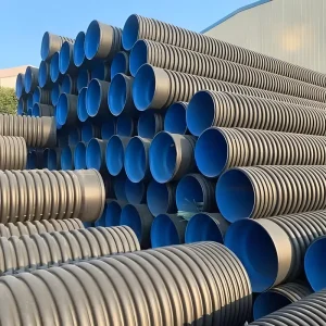 600mm 800mm Large Diameter HDPE Double Wall Corrugated Municipal Pipeline for Sewage Drainage Seepage and Drilling Made PVC PE PC