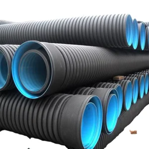 600mm HDPE Double Wall Corrugated Pipe for Culvert Drainage