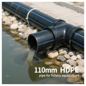 63mm 75mm 90mm 110mm PE100 PN12.5 HDPE Plastic Water Supply Pipe Polyethylene Pipeline for Construction