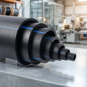 63mm 75mm PN12.5 HDPE Irrigation Water Supply Pipe Polyethylene Pipe for Pivot Sprinkler System