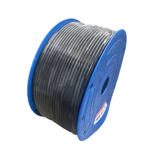 6mm Black Plastic PU Pneumatic Water Hose Anti Abrasion Anti Corrosion Flexible Soft Gas Compressor DIN Standard
