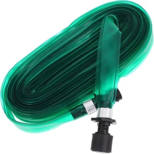 7.5m Plastic PVC Soft Adjustable Garden Water Pipe Reel Soaker Hose for Irrigation and Sprinkler Systems