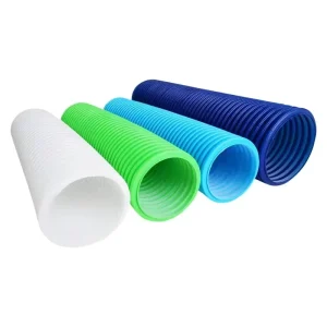 75mm PE HD Fresh Air Flexible Corrugated Round Tube for Home Ventilation