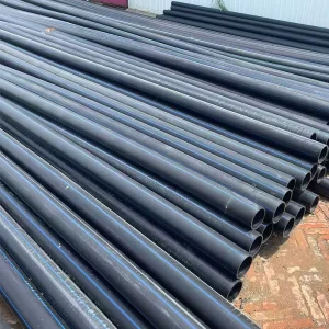 75mm Polyethylene Tube 125mm 140mm 150mm Pn10 280mm Plastic Tube Pipe 50mm HDPE Pipe PE 3 Inch HDPE Pipe