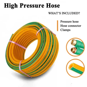 8.5mm 19mm Flexible Lightweight Non-Kink High Pressure PVC Spray Hose with Cutting Service