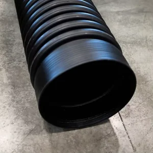 800mm SN4 SN8 HDPE Large Plastic Double Wall Corrugated DWC Drain Culvert Pipe for Waste and Drainage