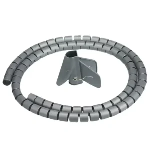 8mm 12mm 16mm Spiral Wrapping PE Waterproof Wire Conduit with Open Type Design for Cable Protection