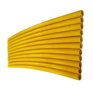 8mm High Strength Fiberglass Tube Smooth Coated FRP Pipe For Industrial Use Bending Cutting Welding Services For Tool Handle