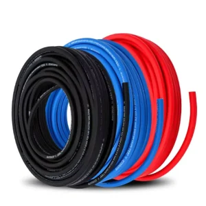 8mm X 50 Meters 5/16 Inch Hybrid Polymer PVC Rubber Air Compressor Hose 20 Bar 200 PSI Flexible Durable RoHs REACH Grade