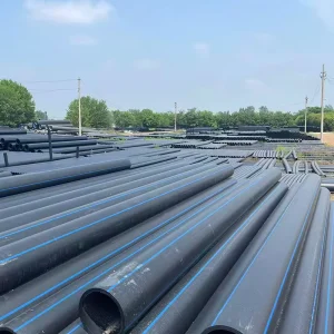 90mm 110mm 125mm Hdpe Pipe Material PN6 PN8 PN12.5 PN16 Pe Pipe Material