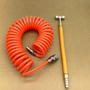 9M Flexible PU Air Compressor Hose for Pneumatic Tools with Plastic Handle and Custom Logo Support