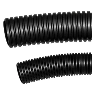 AD 21.2 PVC Plastic Corrugated Flexible Conduit Custom for Electrical Cable Protection PV Cable Conduit