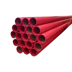 API 5L Fire Sprinkler Red Painted Steel Pipe with Epoxy Powder Coating