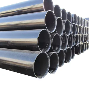 API 5L PSL1 PSL2 Black Anti-Corrosion LSAW Welded Steel Pipe for Oil Gas JIS Certified 6m 12m Lengths Bending Included