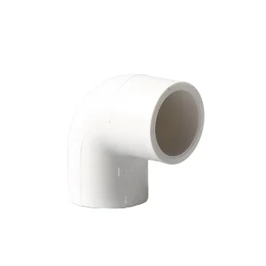 ASTM D1785 2466 PVC 1 2 Pipe Fitting Smooth Surface Low Pressure Plastic Connector 90 Degree Elbow NPT BSPT Thread