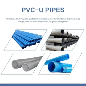 ASTM D1785 SCH40 PVC U Pipe American Standard Water Supply Tube
