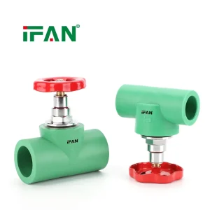 ASTM F2389 PPR Stop Valve High Pressure PN25 Plumbing PPR Material Pipe Fittings