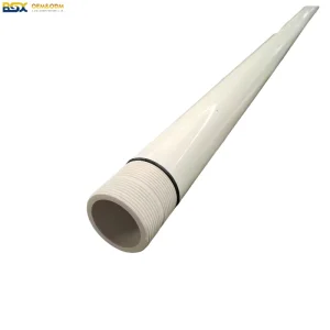 ASTM Sch40 Sch80 High Tensile Threaded UPVC Column Pipe 3″ 4″ Inch 110mm for Submersible Pump Deep Well Riser Pipe O Ring Seal