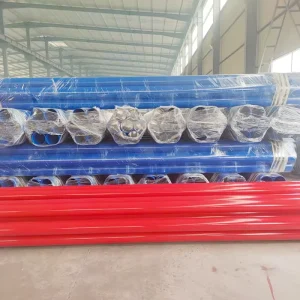 ASTM Standard Alloy Sch40 Sch10 Epoxy Coated Pipe for Automatic Fire Sprinkler System