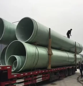 Acid and Alkali Resistant FRP GRP Pipe Fiberglass Pipe for Industrial Chemical Processing and Wastewater Drainage Systems