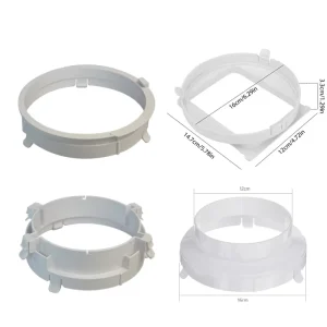 Adjustable Air Conditioner Parts Portable Exhaust Hose Coupler with Stable Interface Connector for KYR-35 KY-25 Exhaust Pipe