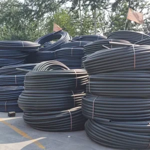 Agricultural Drainage PE Drip Irrigation Pipe Black HDPE Plastic Water Supply Tube Farm Irrigation System