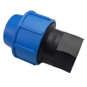 Agricultural Garden Watering LDPE Irrigation Plastic PP Compression Fitting