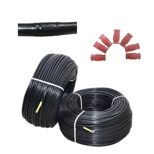 Agricultural PE Drip Irrigation Pipes with 16mm Inner Cylindrical Dripper for Ground Water Supply and Farm Irrigation