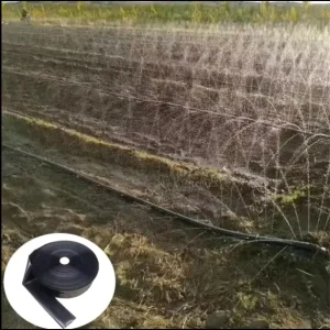 Agricultural Watering Irrigation System Garden PE Hose Farm Spray Irrigation System Tube Micro Flat Spray Tape Rain Hose Pipe