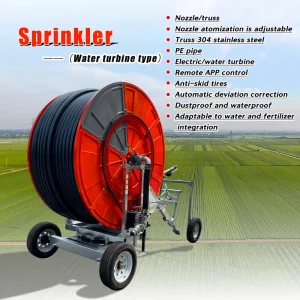 Agriculture Sprinkler Traveling Irrigation Machine Reel Irrigation System