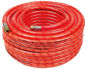 All Color 4 Inch Flexible High Pressure Wire PVC Fiber Reinforced Garden Water Hose 12HP Pressure Pipe & Argon Welding Hose