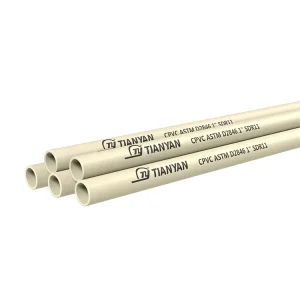 All Sizes ASTM D2846 Hdpe Available PVC Water System Plastic CPVC Pipe
