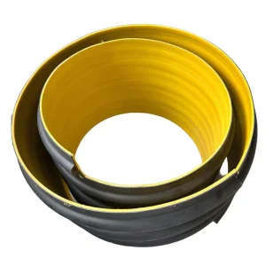 Anti Aging Buried PE Spiral Corrugated Pipe Reinforced by Steel Strip for Rural Sewage Treatment Project