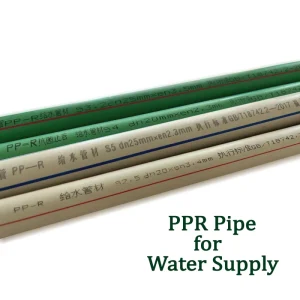 Anti Aging High Temperature Resistant PPR Plastic Tube for Household Building Drinking Water Pipeline PPR Water Supply Pipe