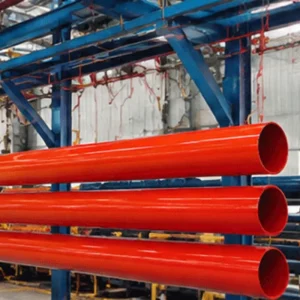 Anti-Corrosion 3PE Coated Spiral Welded Fire Pipe Factory Price Ideal for High-Rise Standpipe Systems