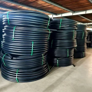 Anti-Corrosion High-Density Polyethylene Plastic Tubes Custom Length HDPE PE Pipe for Water Supply and Drainage