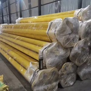 Anti-Corrosion Internal External Plastic Coated Steel Pipe for Gas Pipeline System