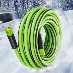Anti Freezing Heat Proof PVC Braided Garden Hose Weather Resistant Plastic Pipe for Farm Yard All Year Water Supply