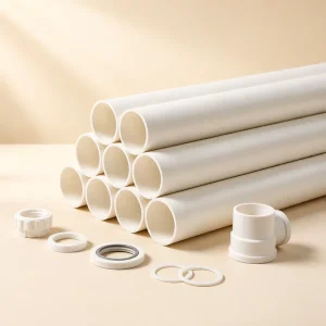 Anti UV White PVC Pipe High Strength UPVC Drainage Tube for Outdoor Building Water System