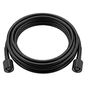 Anti-abrasion Black Rubber High Pressure Hose Long Power Water Jet Pipe Compatible With Car Washer Machine