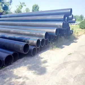Anti impact UHMWPE Wear Resistant Tubing Suitable for Port Dredging Project and Seabed Mud Slurry Delivery Construction Works