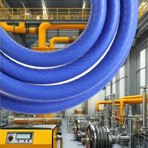 Anti static Steel Wire Reinforced PVC Hose High Pressure Flexible Hose Extruding Cutting for Industrial Water Oil Suction