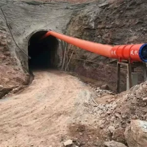 Aoneisi Mine Ventilation PVC Flame retardant Water Resistant Duct Material Fireproof Exhaust Pipe