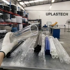 Aquarium Fish Tank Water Cycle Clear PVC PC ABS PP PE Tube 10 200mm OD Rigid Pipe Precision Cutting Custom Length Aquatic