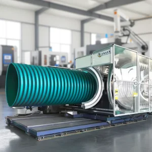 Automatic Water Cooled Double Wall Corrugated Pipe Production Line
