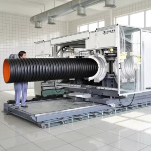 Automatic Water Cooled(DWC) Double-layer Corrugated Tube Line Plastic Extruders
