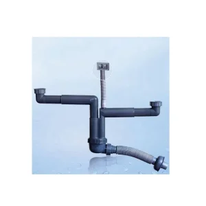 Bathroom Basin Sink Kitchen Plastic Drain Pipe HP119 TVC+TPE Flexible Drain Pipe